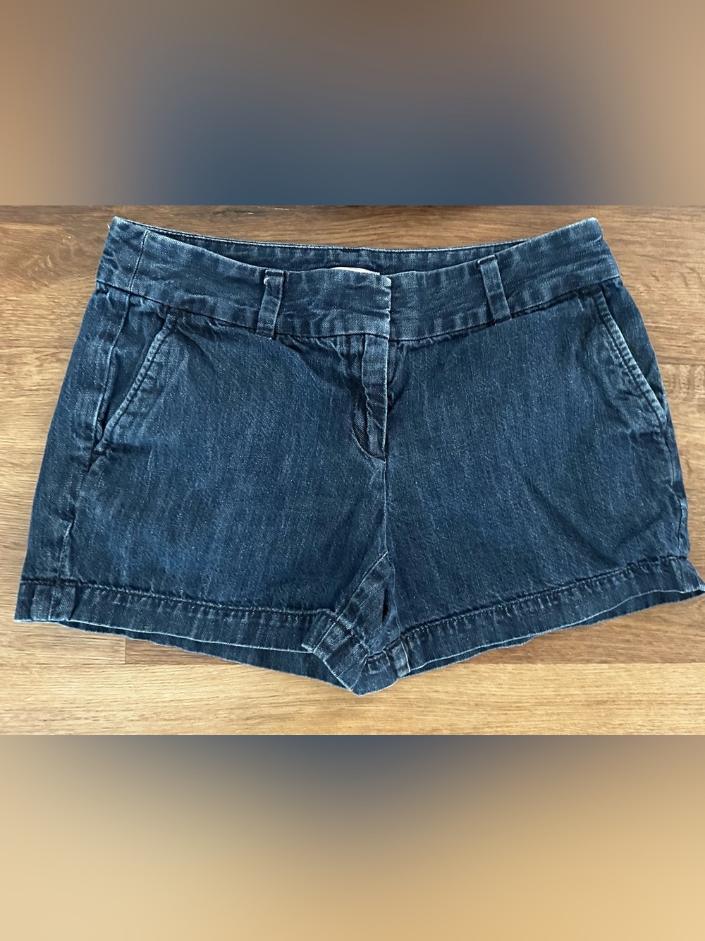 LOFT Outlet Women's Dark Blue Denim Shorts